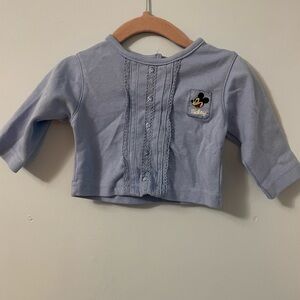 Vintage Disney Kids Light Blue Shirt